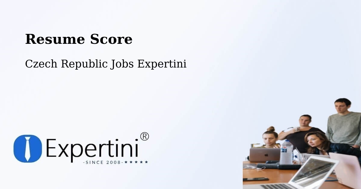 Resume Score & Job Description Match Tool – Strážnice - Czech Republic Jobs Expertini
